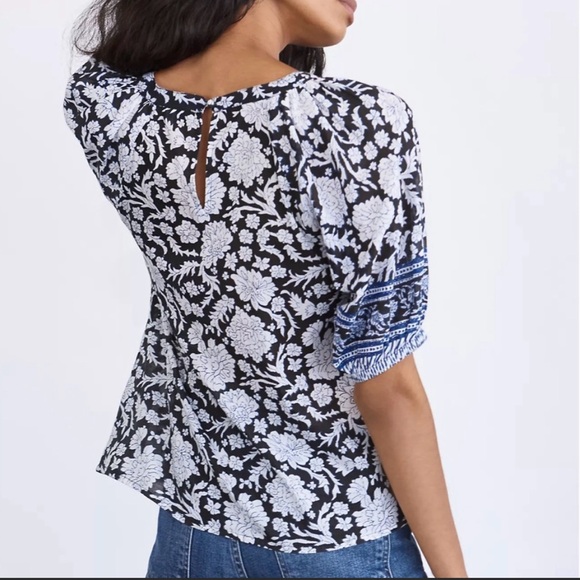 Anthropologie Saison de la Fleur Becca
Puff Sleeve - Picture 2 of 4
